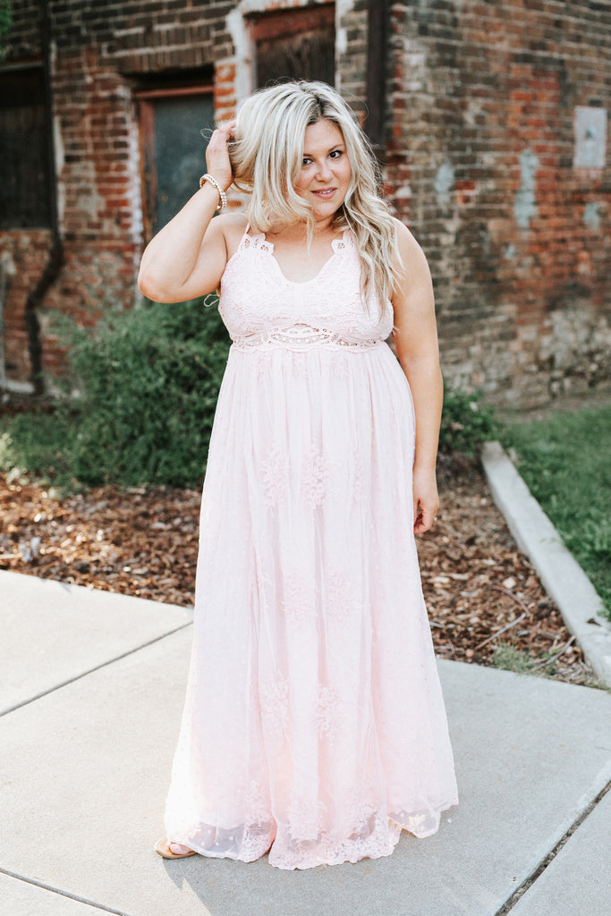 chinese dress ladies Dreamy Lace Blush Maxi Dress Pink Willow Boutique chinese dress ladies Dreamy Lace Blush Maxi Dress Pink Willow Boutique