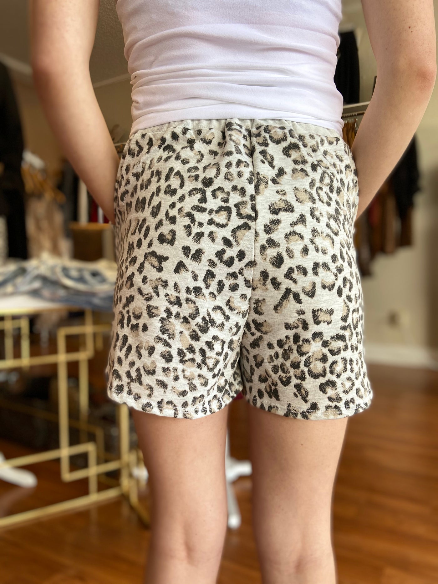 Wild With You Leopard Lounge Shorts